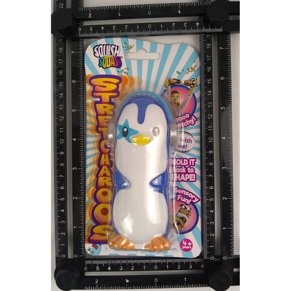 Penguin Squishy Ping Stretcharoos Figure Toy Bettertoyz Squeezable Squish Bird - Picture 5 of 16